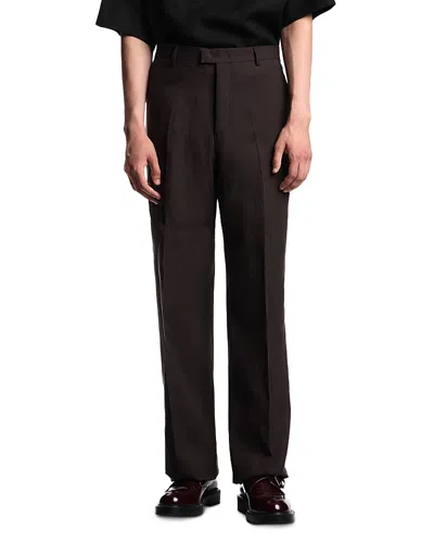 EMPORIO ARMANI PURE LINEN TROUSERS