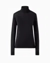 Emporio Armani Pure Virgin-wool Rollneck In Navy_blue