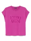 Emporio Armani Crew Neck Short Sleeves Straight Hem