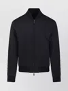 Emporio Armani Blouson Aus Nylon Mit Durchgehender Mikro-stickerei Mit Adler-motiv