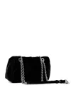 Emporio Armani Quilted Chain Shoulder Bag In Black