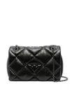 Emporio Armani Quilted Faux-leather Shoulder Bag