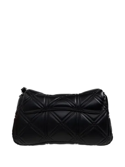 Emporio Armani Quilted Tote Bag In Black