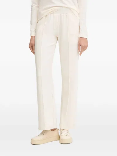 Emporio Armani Raised-seam Track Pants In Neutral