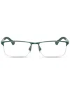 Emporio Armani Rectangle Frame Glasses