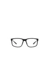 Emporio Armani Rectangle-frame Glasses In Black