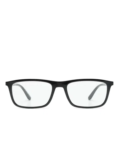 EMPORIO ARMANI RECTANGLE-FRAME GLASSES