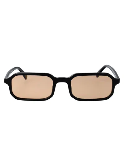 Emporio Armani Rectangular Sunglasses 0 Ea4253 U 501793 In Black