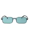 Emporio Armani Rectangular Sunglasses 0 Ea4253 U 627065 In Green