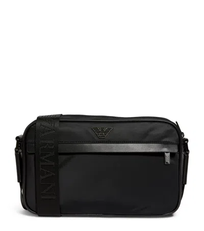 EMPORIO ARMANI RECYCLED NYLON SHOULDER BAG