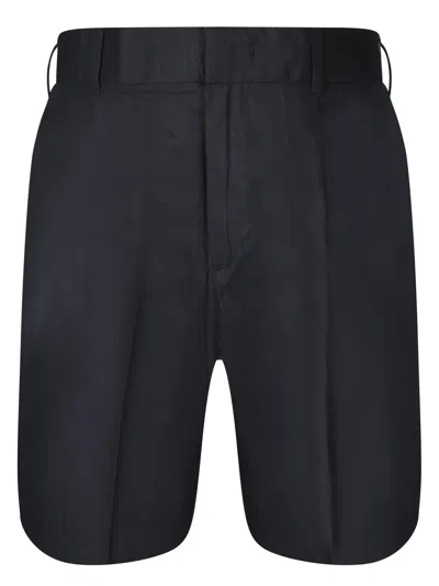 Emporio Armani Regular Fit Black Bermuda Shorts