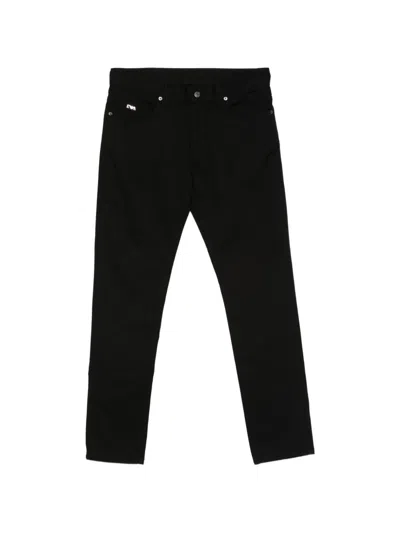Emporio Armani Regular Fit Denim Jeans In Black