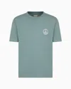 Emporio Armani Regular Fit T-shirts In Blue