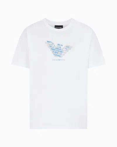 Emporio Armani Regular Fit T-shirts In White