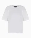 Emporio Armani Relaxed Fit T-shirts In White