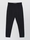 Emporio Armani Relaxed Fit Trousers Featuring Pockets In Black
