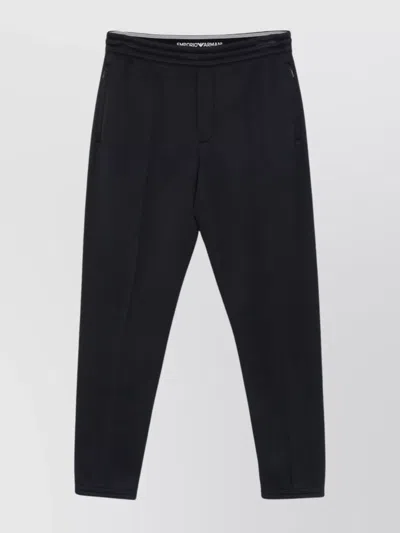 EMPORIO ARMANI RELAXED FIT TROUSERS FEATURING POCKETS