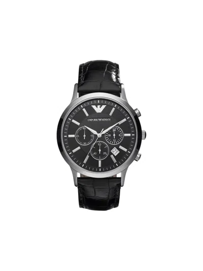 Emporio Armani Renato 42mm In Black