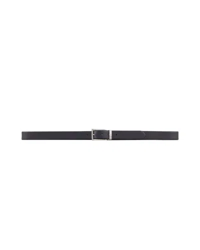 EMPORIO ARMANI REVERSIBLE BELT WITH EMBOSSED EAGLE LOGO