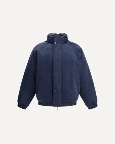Emporio Armani Reversible Jacket From Capsule Collection New York In Blue