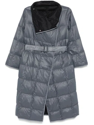 Emporio Armani Reversible Raincoat In Grey