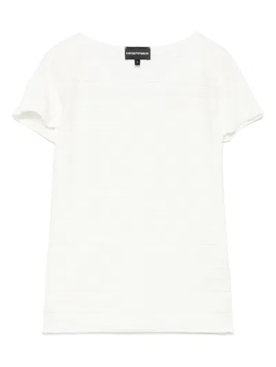 EMPORIO ARMANI RIBBED T-SHIRT
