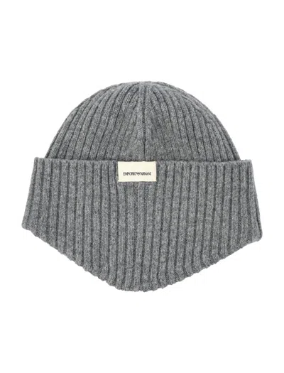 Emporio Armani Beanie Hat In 0630