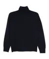 Emporio Armani Cashmere Turtle-neck Sweater In Black