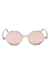 Emporio Armani Ea501m 60204z Crystal Brown Pattern In Brown