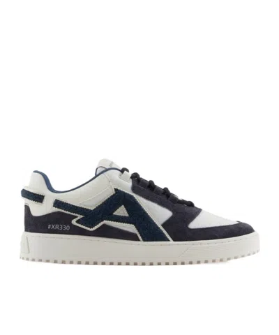 Emporio Armani Round Head Low-cut Casual Shoes In Black