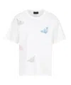 Emporio Armani Round Neck Short Sleeve T-shirt In White
