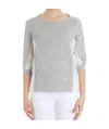 EMPORIO ARMANI ROUND-NECKED LOGO SWEATER
