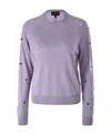 EMPORIO ARMANI ROUND-NECKED WOOL SWEATER