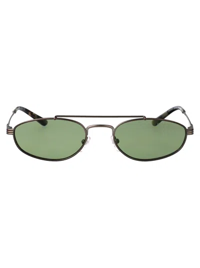 Emporio Armani Round Sunglasses 0 Ea2157 300382 In Neutral