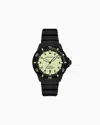 Emporio Armani Rubber Strap Watches In Multicoloured