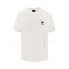 Emporio Armani Rubberized Logo T-shirt In White