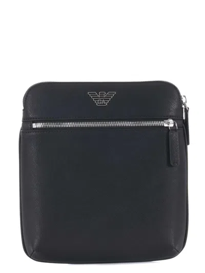 Emporio Armani Saffiano Shoulder Bag