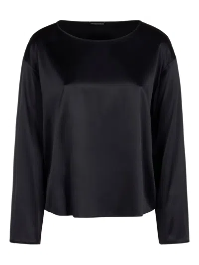 EMPORIO ARMANI SATIN BLOUSE