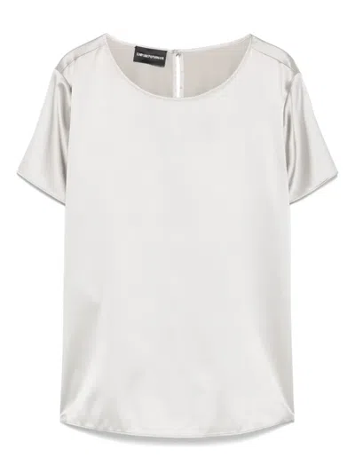 EMPORIO ARMANI SATIN TOP