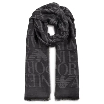 Emporio Armani Scarf Man  98322-149604 Black