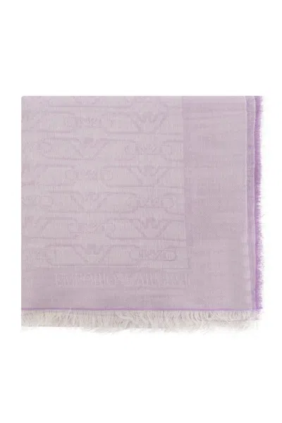 EMPORIO ARMANI EMPORIO ARMANI SCARF WITH LUREX THREAD