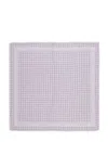 Emporio Armani Scarf With Lurex Thread In Purple