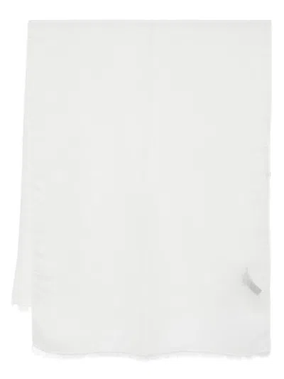 EMPORIO ARMANI EMPORIO ARMANI SCARFS WHITE