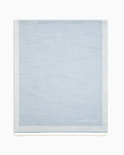 Emporio Armani Scarves In Blue