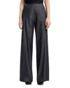 Emporio Armani Seam Crease Pants In Blue