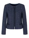 Emporio Armani Wool Blend Blazer Jacket