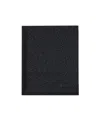 Emporio Armani Sequin-embellished Scarf In Black