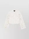 Emporio Armani Florwer Embroidered Blouse