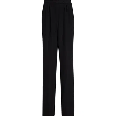Emporio Armani Shimmer Pants In Black