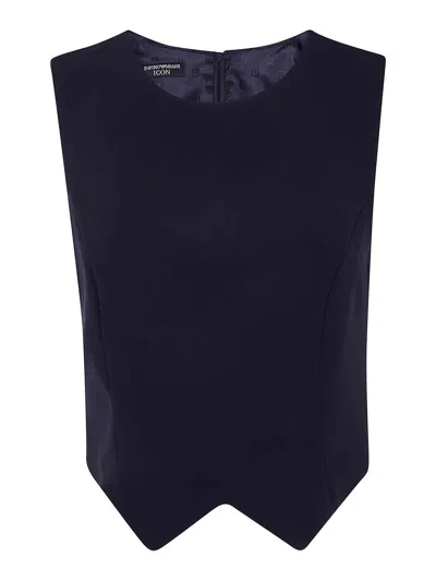 Emporio Armani Shirt In Blue